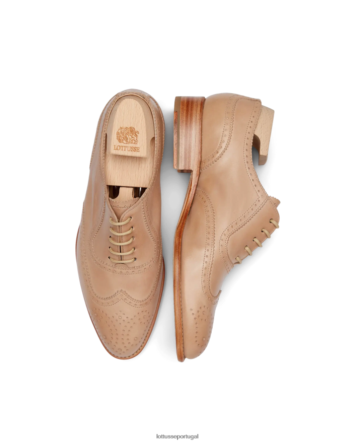 ponto Lottusse mulheres cambridge crosta anilina bezerro oxford marrom 86F22T212 calçados