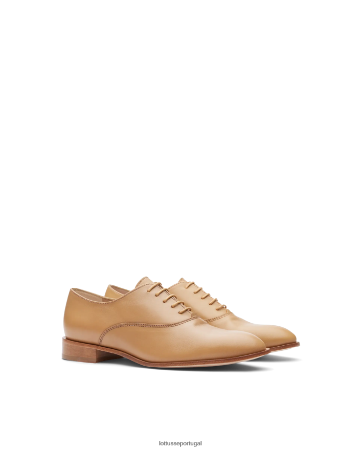 ponto Lottusse mulheres claire simples bezerro oxford marrom 86F22T242 calçados
