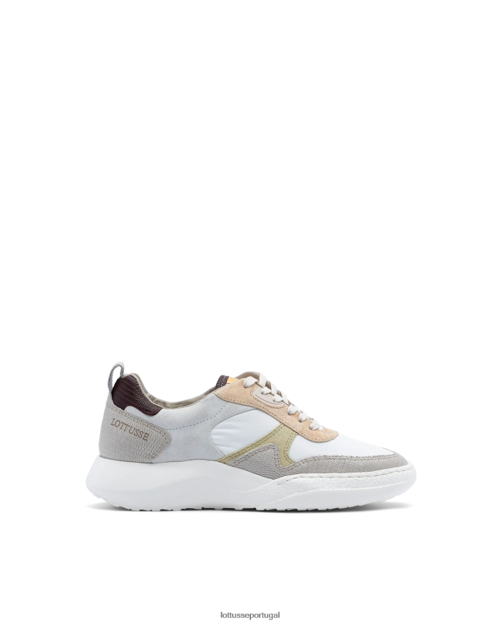 ponto Lottusse mulheres tênis trotter bezerro tejus embossy multicolorido 86F22T310 calçados