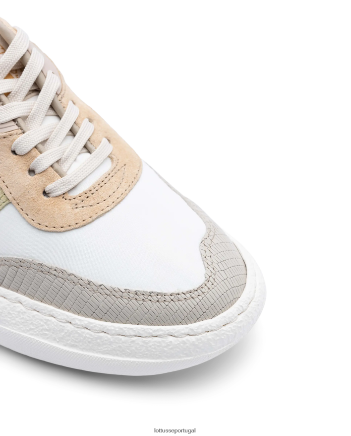 ponto Lottusse mulheres tênis trotter bezerro tejus embossy multicolorido 86F22T310 calçados